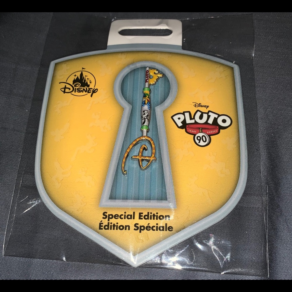 Happy 90th birthday Pluto. Special edition Key pin